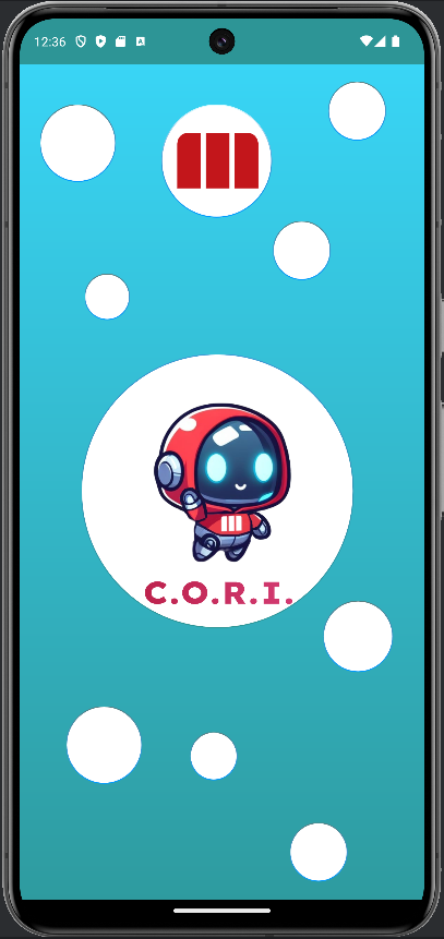 Splash Screen of CORI App